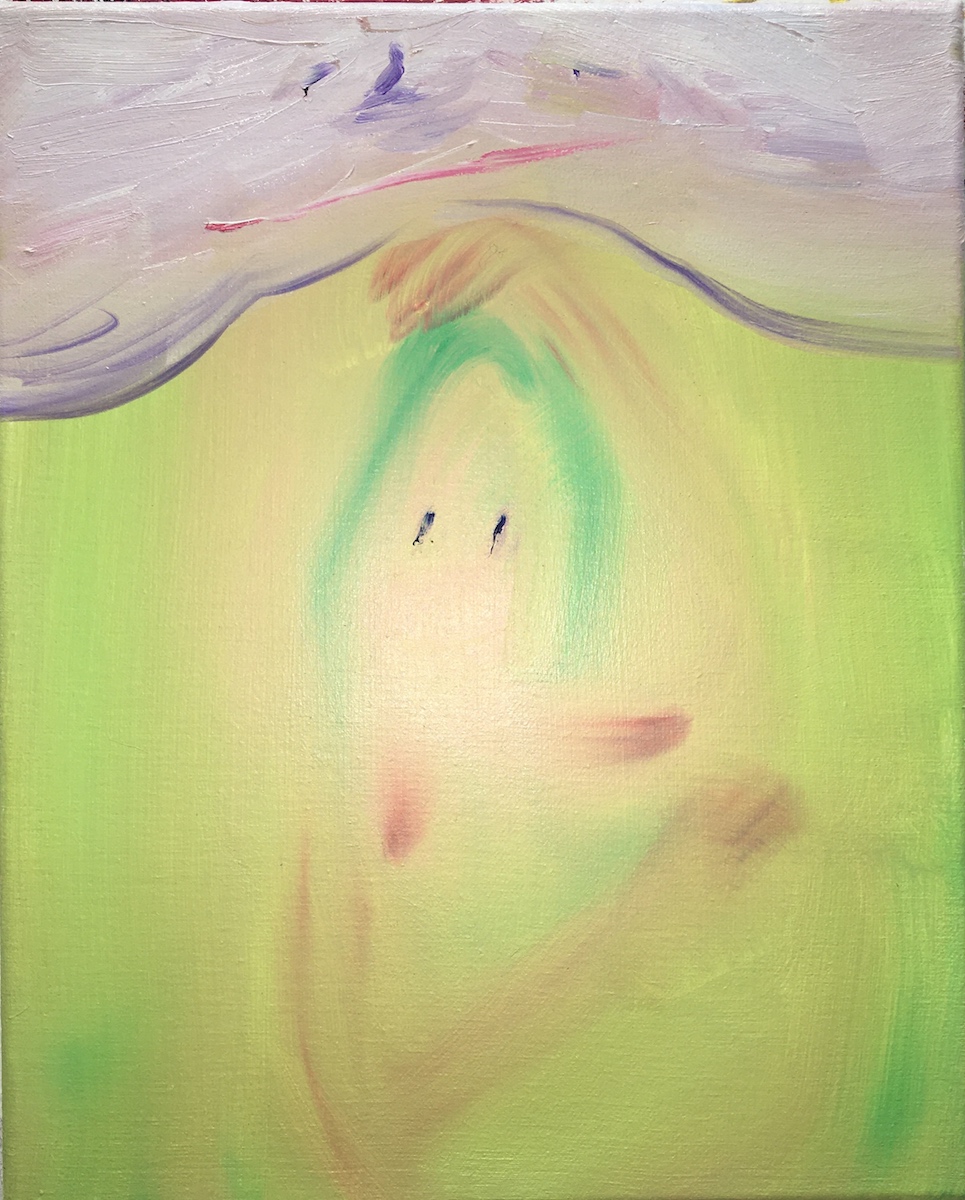 oil on canvas, cm 40x32